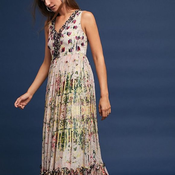 Cydney Tiered Maxi Dress - Picture 1 of 9